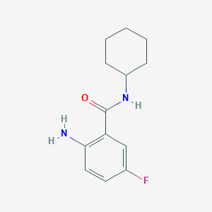 2-amino-N-cyclohexyl-5-fluorobenzamide