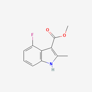 Methyl 4-fluoro-2-methyl-1H-indole-3-carboxylate