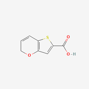 5H-thieno[3,2-b]pyran-2-carboxylic acid