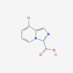 8-Bromoimidazo[1,5-a]pyridine-3-carboxylic acid