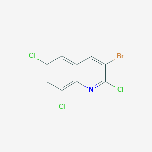 3-Bromo-2,6,8-trichloroquinoline