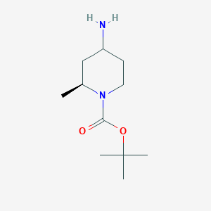 tert-Butyl (2S)-4-amino-2-methylpiperidine-1-carboxylate