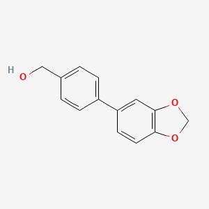 (4-(Benzo[d][1,3]dioxol-5-yl)phenyl)methanol