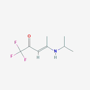 1,1,1-Trifluoro-4-(isopropylamino)pent-3-EN-2-one