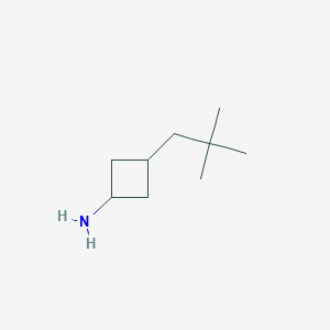 Rel-(1s,3r)-3-neopentylcyclobutan-1-amine