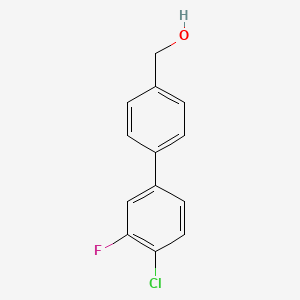 (4'-Chloro-3'-fluoro-[1,1'-biphenyl]-4-yl)methanol