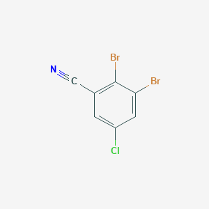 2,3-Dibromo-5-chlorobenzonitrile