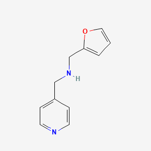 Furan-2-ylmethyl-pyridin-4-ylmethyl-amine