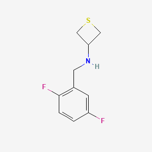 N-(2,5-Difluorobenzyl)thietan-3-amine