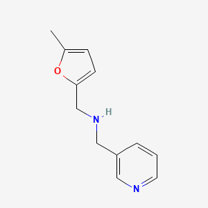 molecular formula C12H14N2O B1299280 (5-Methyl-furan-2-ylmethyl)-pyridin-3-ylmethyl-amine CAS No. 510764-54-2