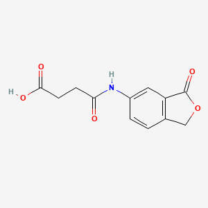 N-(3-Oxo-1,3-dihydro-isobenzofuran-5-yl)-succinamic acid
