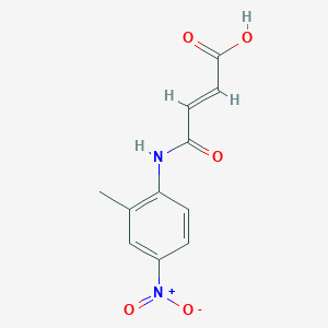 4-((2-Methyl-4-nitrophenyl)amino)-4-oxobut-2-enoic acid