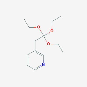 3-(2,2,2-Triethoxyethyl)pyridine