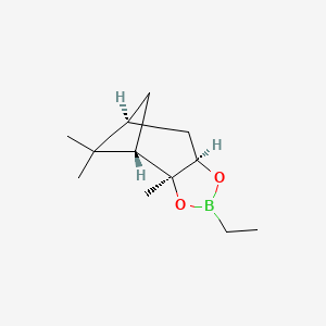 (3AS,4S,6S,7aR)-2-ethyl-3a,5,5-trimethylhexahydro-4,6-methanobenzo[d][1,3,2]dioxaborole