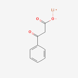 molecular formula C9H7LiO3 B12992953 Lithium 3-oxo-3-phenylpropanoate 