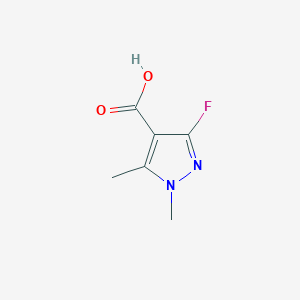 3-Fluoro-1,5-dimethyl-1H-pyrazole-4-carboxylic acid