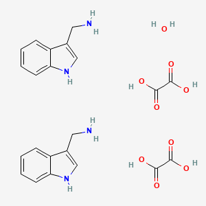 Bis((1H-indol-3-yl)methanamine) dioxalate hydrate