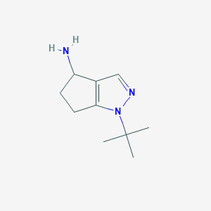 1-(tert-Butyl)-1,4,5,6-tetrahydrocyclopenta[c]pyrazol-4-amine