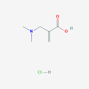 2-((Dimethylamino)methyl)acrylic acid hydrochloride