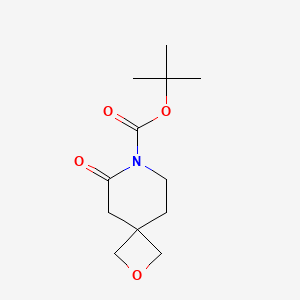 tert-Butyl 6-oxo-2-oxa-7-azaspiro[3.5]nonane-7-carboxylate