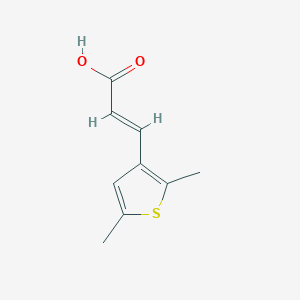 (E)-3-(2,5-dimethylthiophen-3-yl)acrylic acid