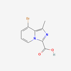 8-Bromo-1-methylimidazo[1,5-a]pyridine-3-carboxylic acid