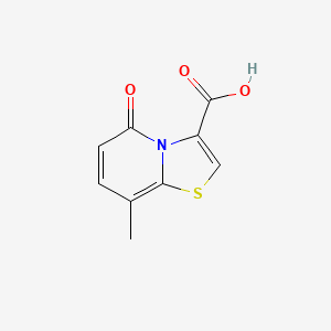 8-Methyl-5-oxo-5H-thiazolo[3,2-a]pyridine-3-carboxylic acid