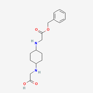 2-((4-((2-(Benzyloxy)-2-oxoethyl)amino)cyclohexyl)amino)aceticacid