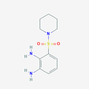 3-(Piperidin-1-ylsulfonyl)benzene-1,2-diamine