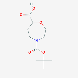 4-[(Tert-butoxy)carbonyl]-1,4-oxazepane-7-carboxylic acid