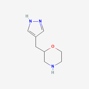 2-((1H-Pyrazol-4-yl)methyl)morpholine