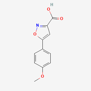 5-(4-Methoxyphenyl)isoxazole-3-carboxylic acid