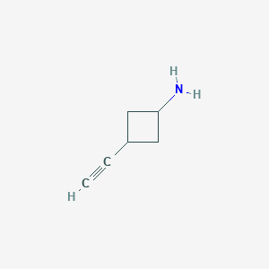 3-Ethynylcyclobutan-1-amine