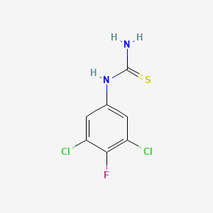 1-(3,5-Dichloro-4-fluorophenyl)thiourea