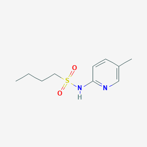 molecular formula C10H16N2O2S B1299349 N-(5-methylpyridin-2-yl)butane-1-sulfonamide CAS No. 785792-37-2