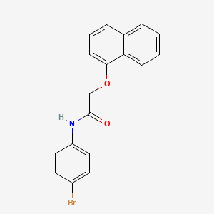 N-(4-Bromophenyl)-2-(naphthalen-1-yloxy)acetamide