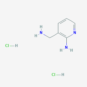 3-(Aminomethyl)pyridin-2-amine dihydrochloride