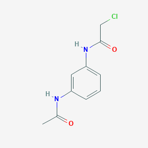 molecular formula C10H11ClN2O2 B1299365 N-[3-(acetylamino)phenyl]-2-chloroacetamide CAS No. 88342-13-6