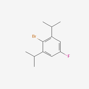 2-Bromo-5-fluoro-1,3-diisopropylbenzene