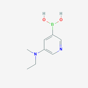 (5-(Ethyl(methyl)amino)pyridin-3-yl)boronic acid