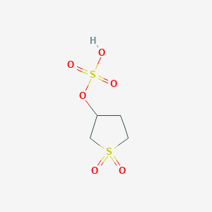 1,1-Dioxidotetrahydrothiophen-3-yl hydrogen sulfate