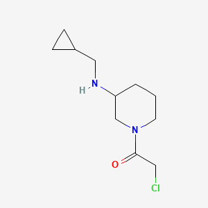 2-Chloro-1-(3-((cyclopropylmethyl)amino)piperidin-1-yl)ethanone