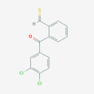 2-(3,4-Dichlorobenzoyl)thiobenzaldehyde