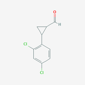 2-(2,4-Dichlorophenyl)cyclopropanecarbaldehyde