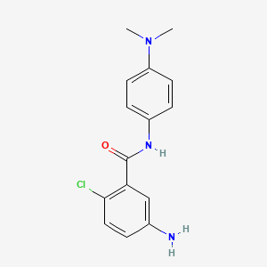 5-Amino-2-chloro-N-(4-(dimethylamino)phenyl)benzamide