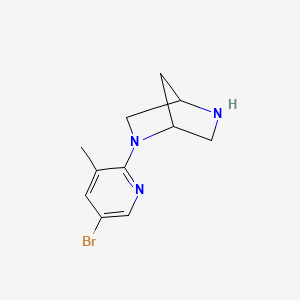 2-(5-Bromo-3-methylpyridin-2-yl)-2,5-diazabicyclo[2.2.1]heptane