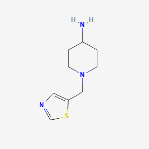 1-(Thiazol-5-ylmethyl)piperidin-4-amine