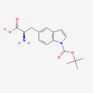 (R)-2-Amino-3-(1-(tert-butoxycarbonyl)-1H-indol-5-yl)propanoic acid