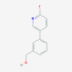 (3-(6-Fluoropyridin-3-yl)phenyl)methanol