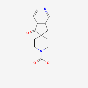 tert-Butyl 5-oxo-5,7-dihydrospiro[cyclopenta[c]pyridine-6,4'-piperidine]-1'-carboxylate